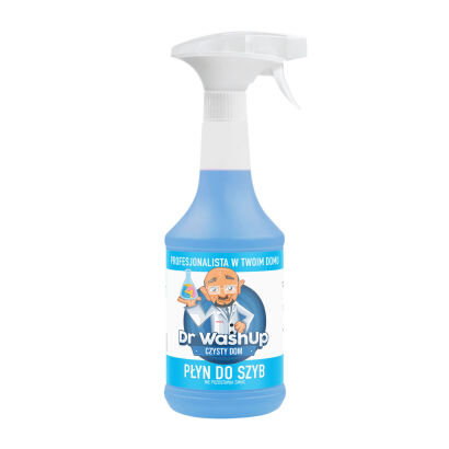 PŁYN DO SZYB – Dr WashUp – Czysty Dom 750ml